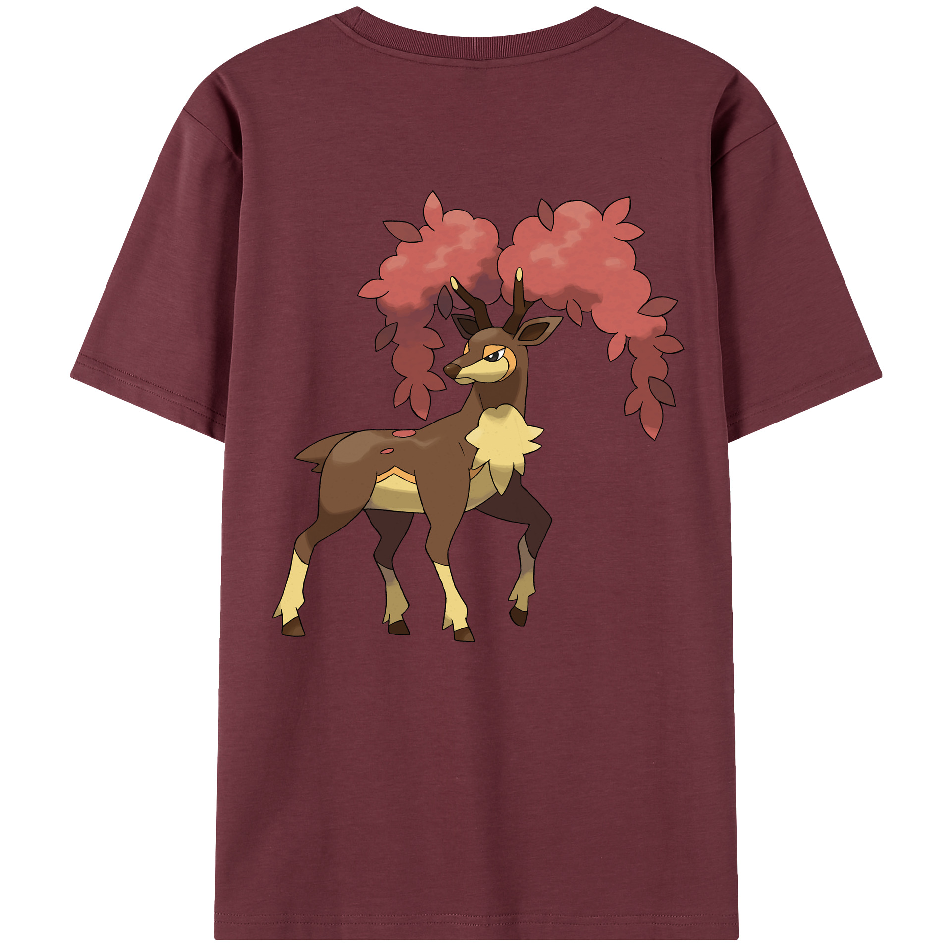 （画像用） ポケットモンスター Pokémon 綿100％半袖Tシャツ（背面プリント）